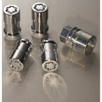 Chrome Plated Wheel Locks for Exposed Lugs Main Image