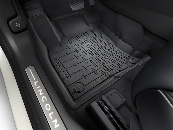 Black Tray Style Floor Liner 4pc Set for Gas Models Main Image