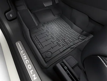 Lincoln Corsair 2020-2024 Black Tray Style Floor Liner 4pc Set for Hybrid