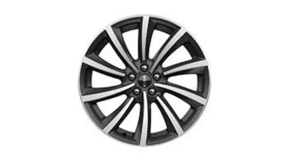 Corsair 2021-2022 20" Ultra Bright Machined Aluminum Wheel with Dark Tarnish Finish Main Image