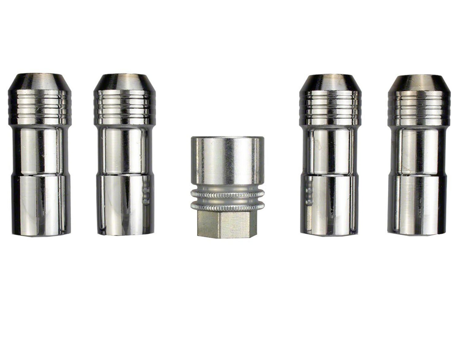 Chrome Plated Wheel Lock Kit for Exposed Lugs | Accessories
