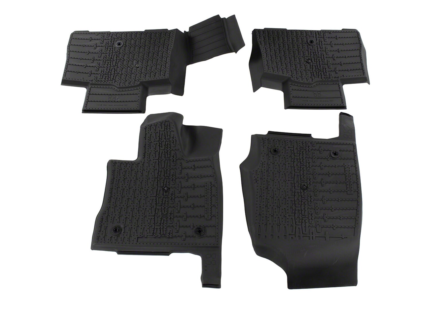 Lincoln All-Weather Floor Liner Mat – Black, 3rd Row For Aviator 2020-2025 (Without Console)