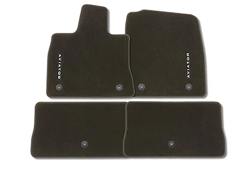 Aviator 2020-2026 4pc Espresso Carpet Floor Mat Set
