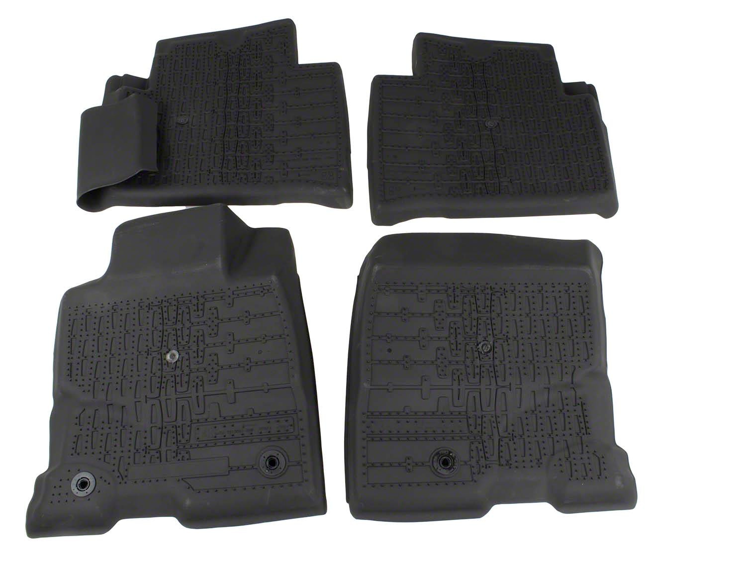 Corsair 2020-2025 Black Tray Style Floor Liner 4pc Set for Hybrid
