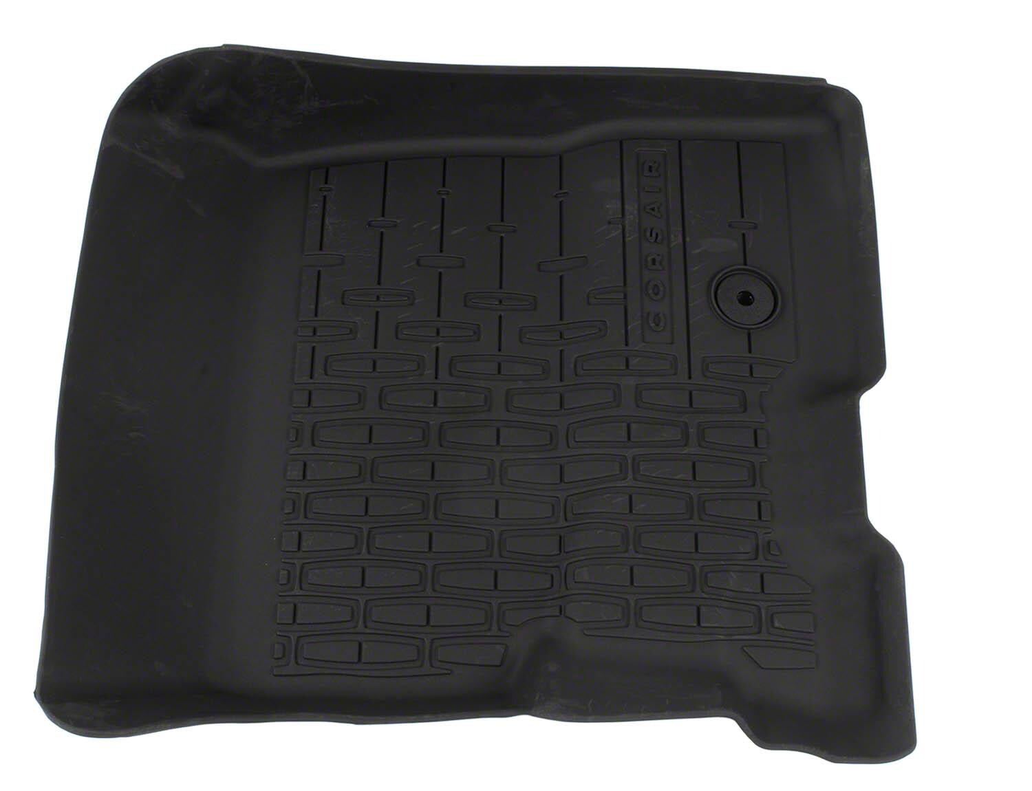 Corsair 2020-2025 Black Tray Style Floor Liner 4pc Set for Hybrid