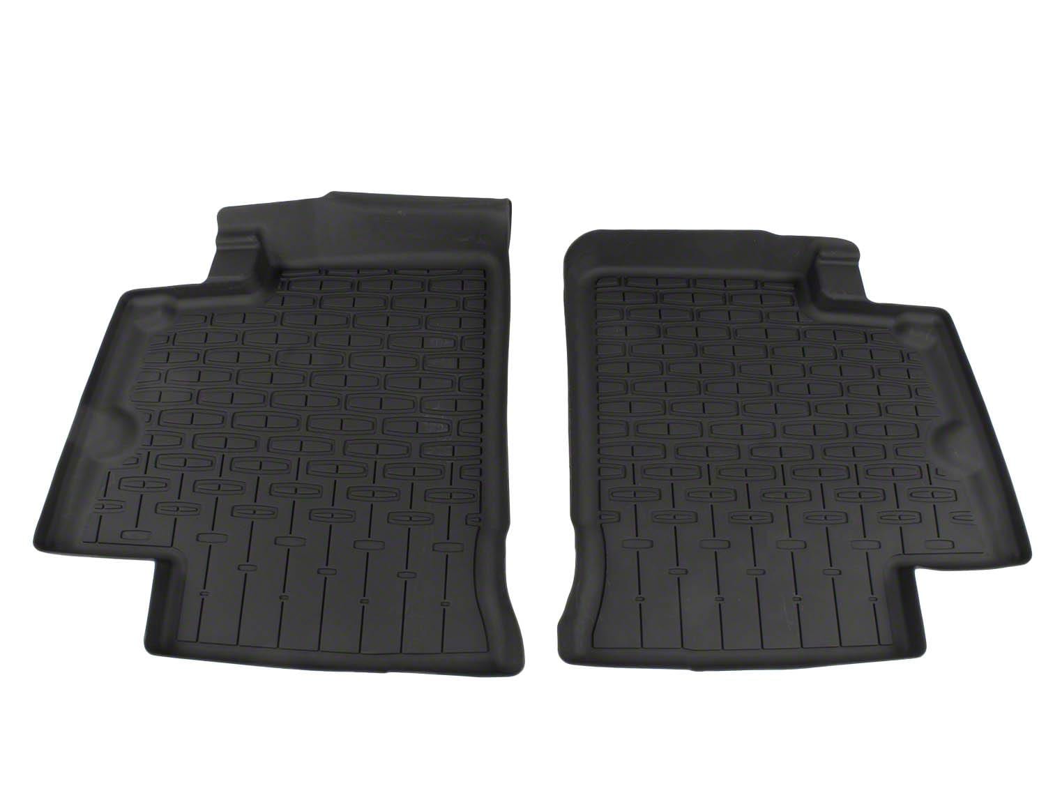 Corsair 2020-2025 Black Tray Style Floor Liner 4pc Set for Hybrid