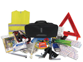 Roadside Assistance Kit with Lincoln Logo