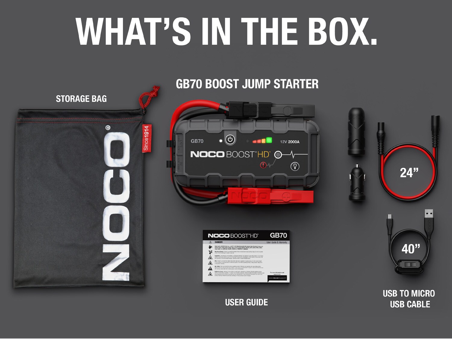 NOCO GB-70 Battery Jump Start Pack | Accessories | Lincoln.com