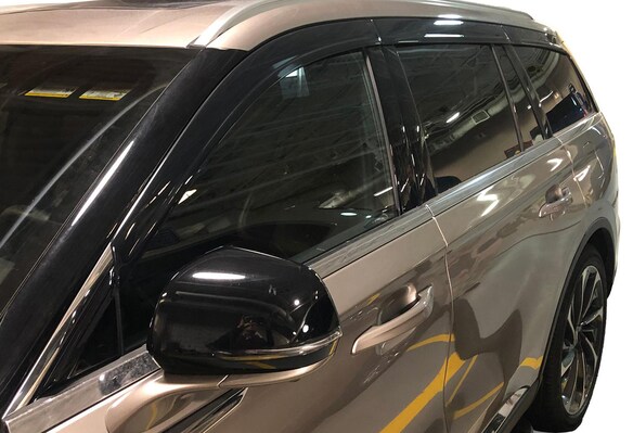 Aviator 2020-2026 Side Window Deflectors - Low Profile, Smoke by Husky Liners® Main Image
