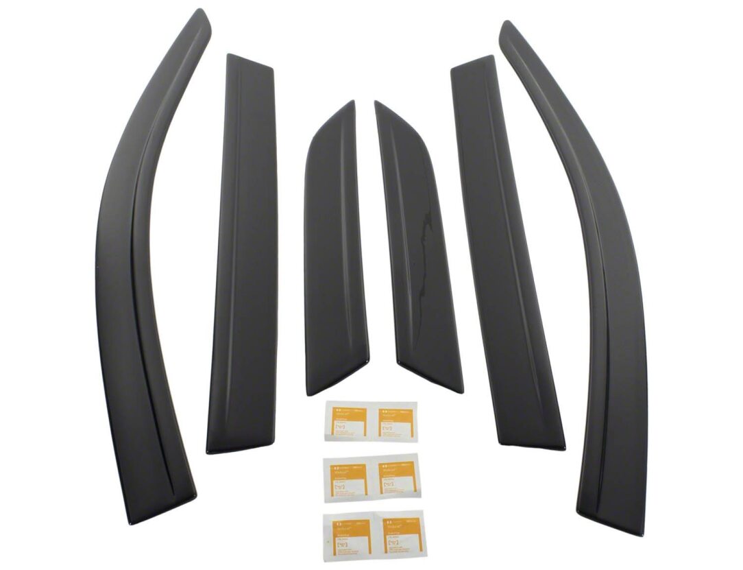 Corsair 2020-2026 Side Window Deflectors - Low Profile, Smoke by