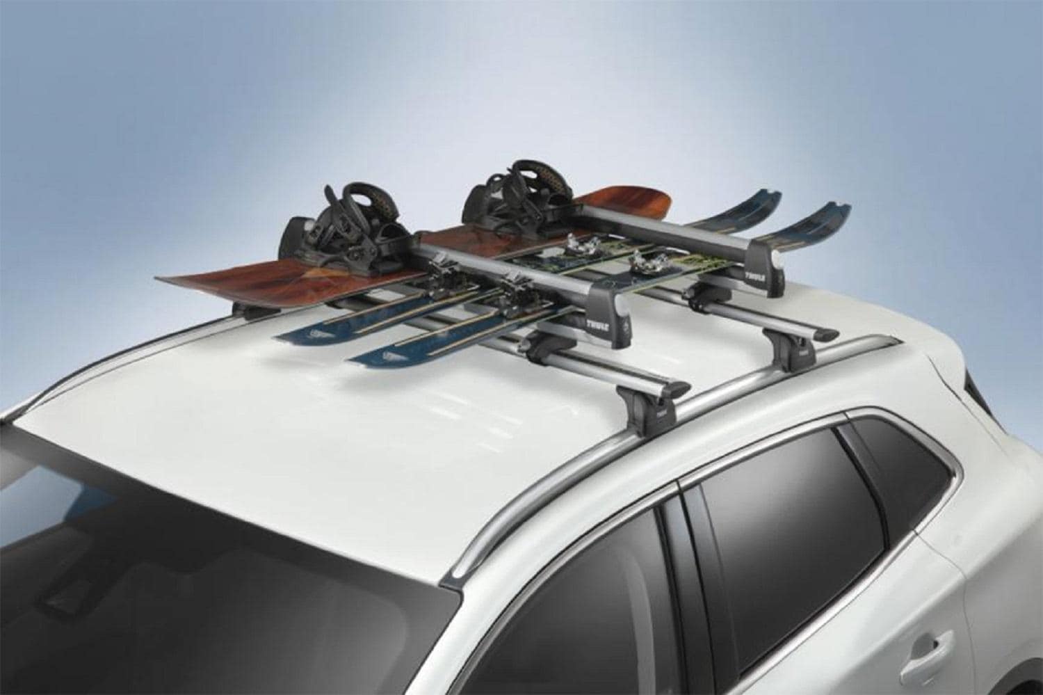 Thule Flat Top Rack-Mounted Ski/Snowboard Carrier - Carries 6 Thule Flat Top Rack-Mounted Ski/Snowboard Carrier - Carries 6