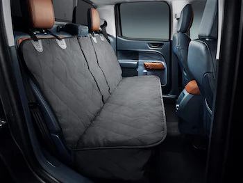 Rear Seat Cover for Pets in Charcoal by 4Knines
