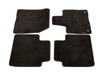 Nautilus 2024-2025 Premium Floor Mats, Black, 4-Piece Set, 60 OZ. Carpet