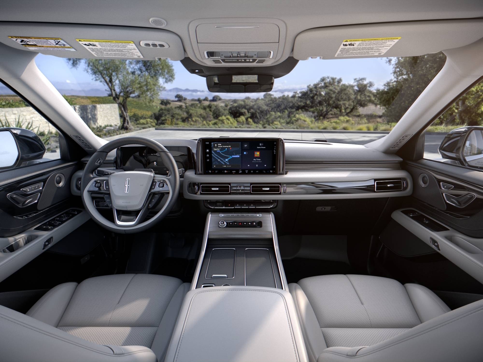 Lincoln Digital Experience 13.2-inch touchscreen and digital cluster