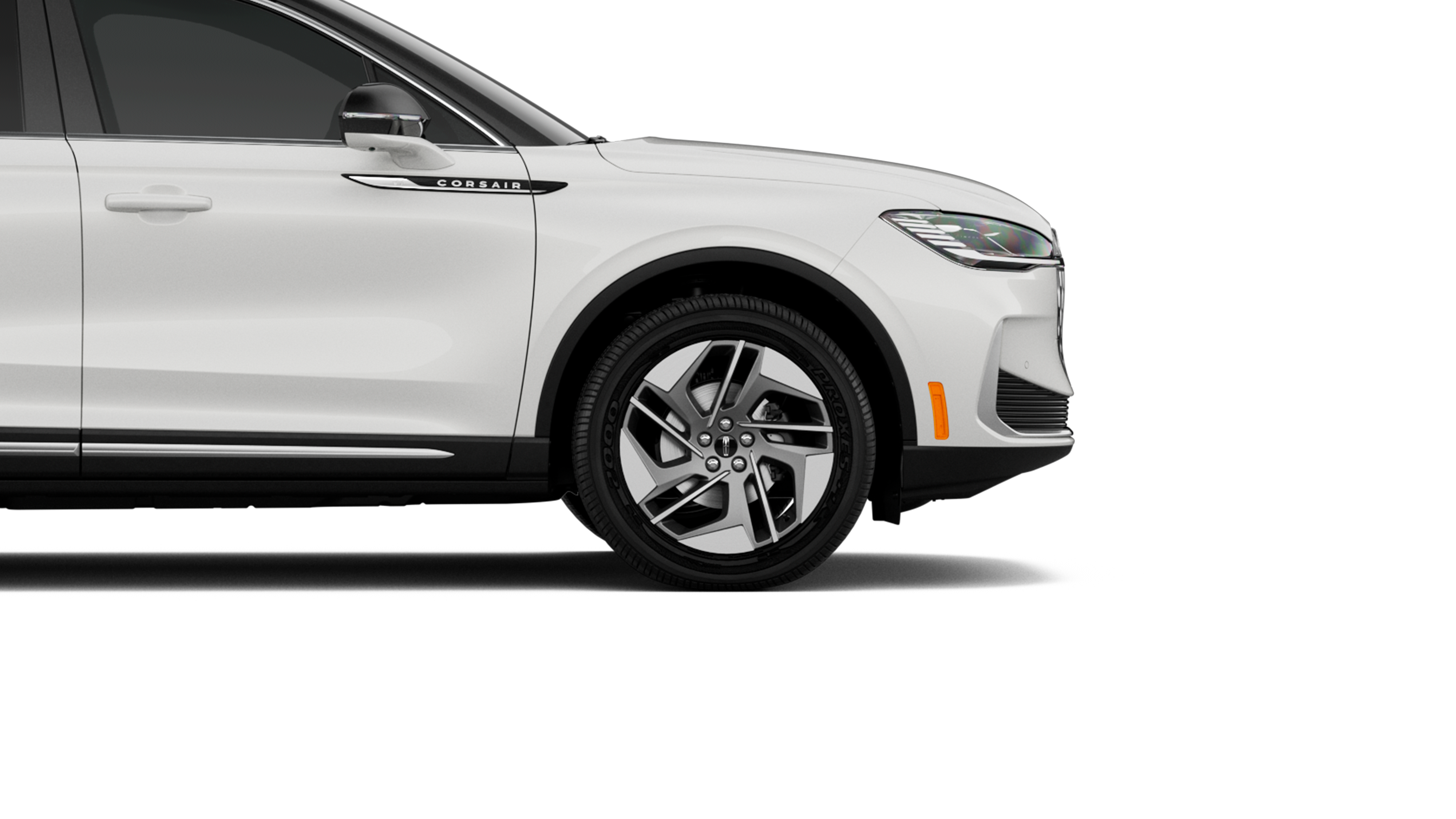 The 19" Bright-Machined Aluminum Wheel with Dark Tarnish Premium Paint