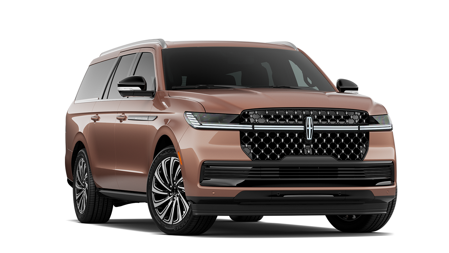 2026 Lincoln Black Label™ Navigator® Long Wheelbase shown in extra-cost Sunrise Copper