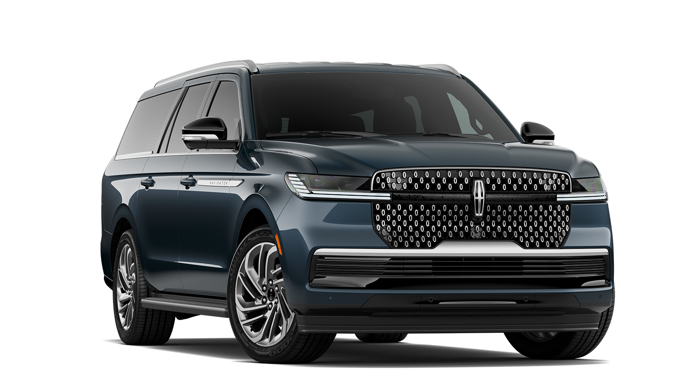  2026 Lincoln Navigator® Premiere Long Wheelbase shown in Flight Blue