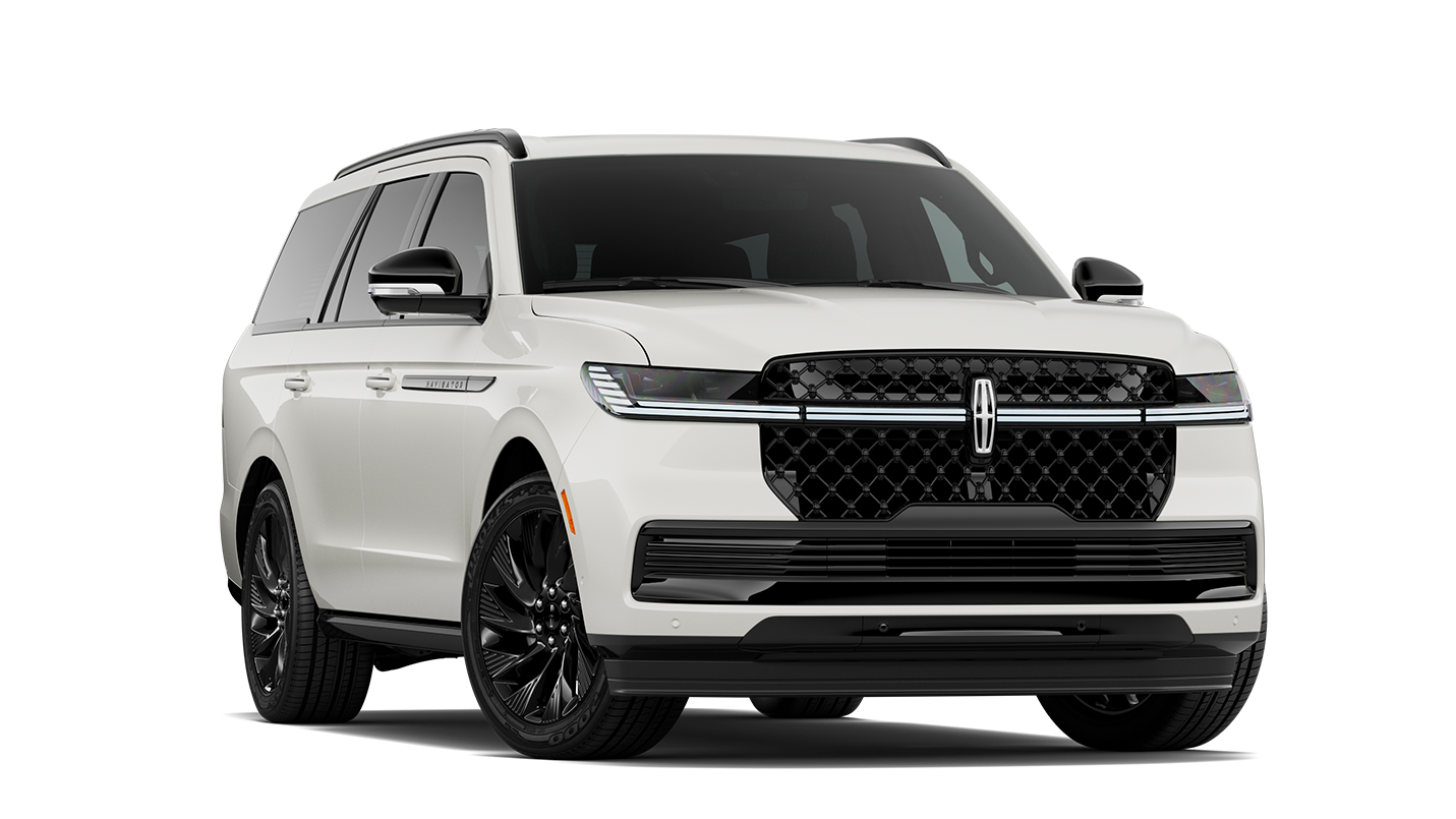 2026 Lincoln Navigator® Reserve shown in extra-cost Pristine White