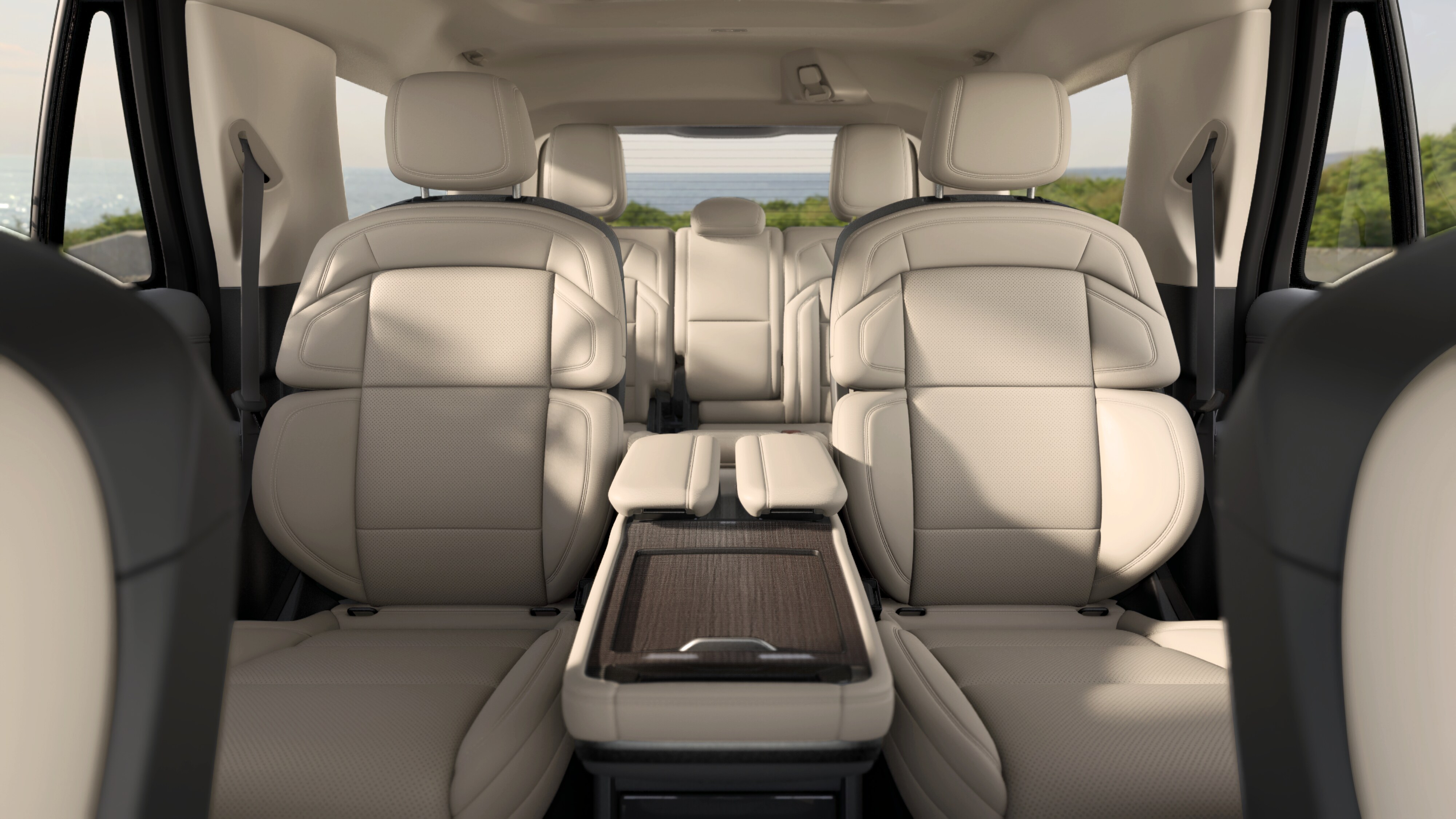 El cautivador diseño interior de la espaciosa SUV Lincoln Navigator® 2027