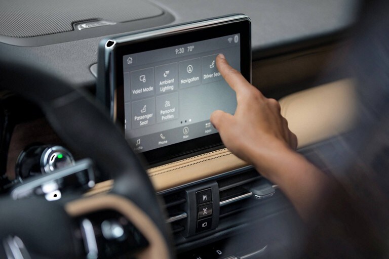 Lincoln owners are utilizing the G P S while driving on the road