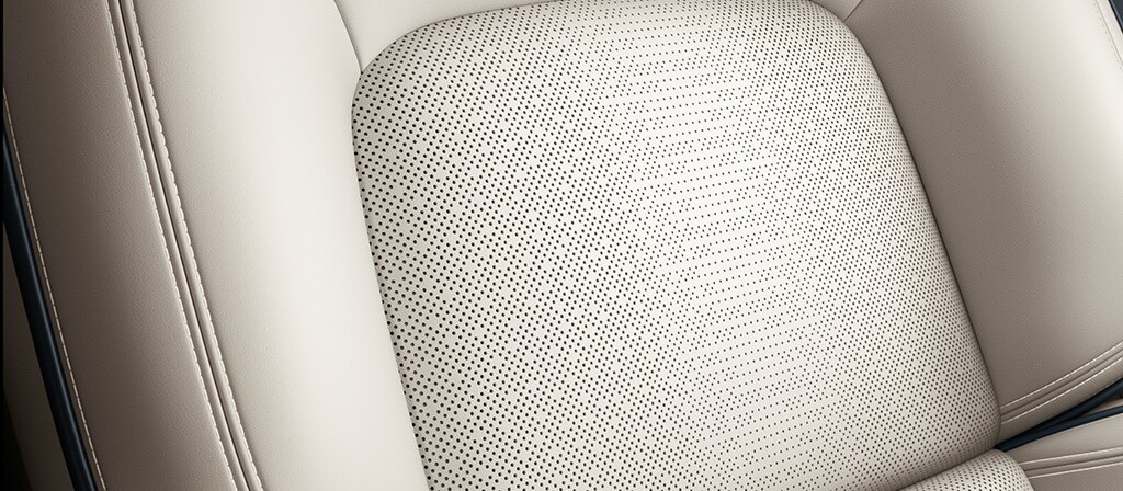 Rich materials of a 2026 Lincoln Black Label Aviator® SUV with the moonbeam interior theme