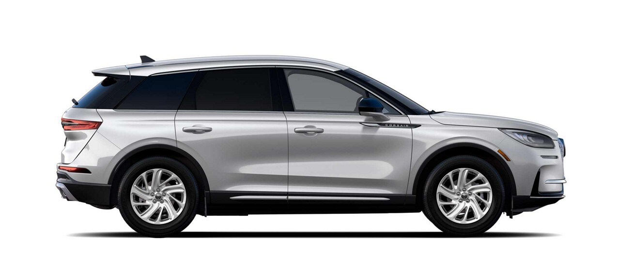 The 2024 Lincoln Corsair® Premiere model is shown in the silver radiance exterior color