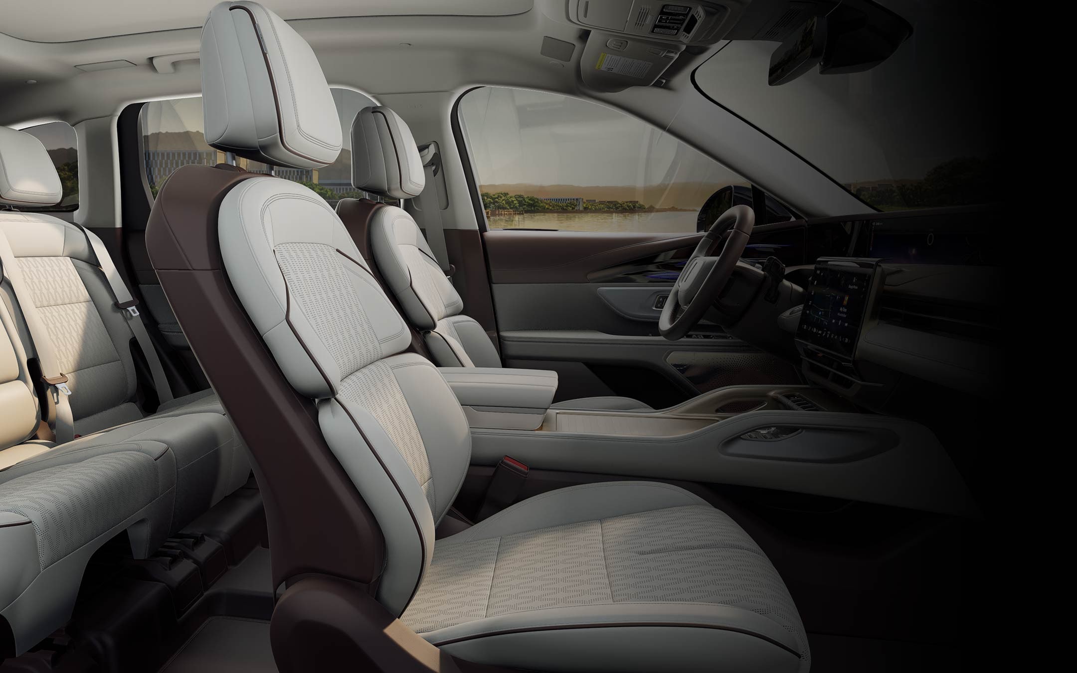 The driver and front passenger seats of a 2026 Lincoln Nautilus® SUV