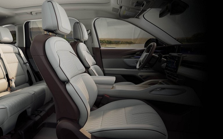The driver and front passenger seats of a 2026 Lincoln Nautilus® SUV