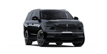 Se muestra el modelo Lincoln Navigator® Reserve 2025 en color negro infinito