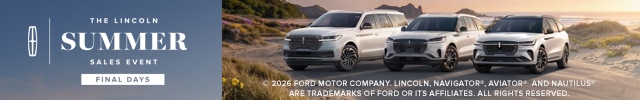 Lincoln Summer Sales Event