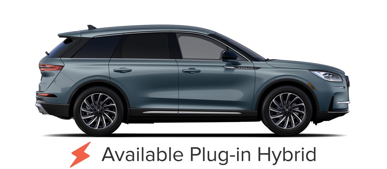 The 2025 Lincoln Corsair. Available plug-in hybrid model shown.