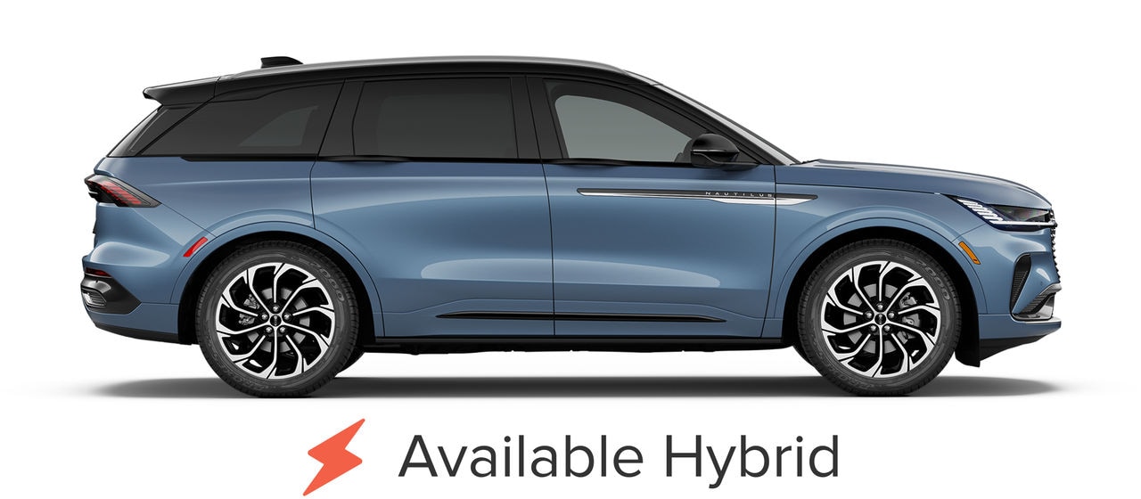 The 2026 Lincoln Nautilus. Available hybrid.