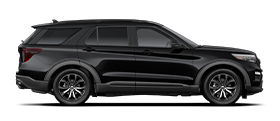 2024 Ford Explorer® ST in Agate Black