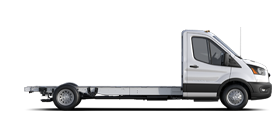 2024 Ford Transit® Chassis Cab shown in Oxford White