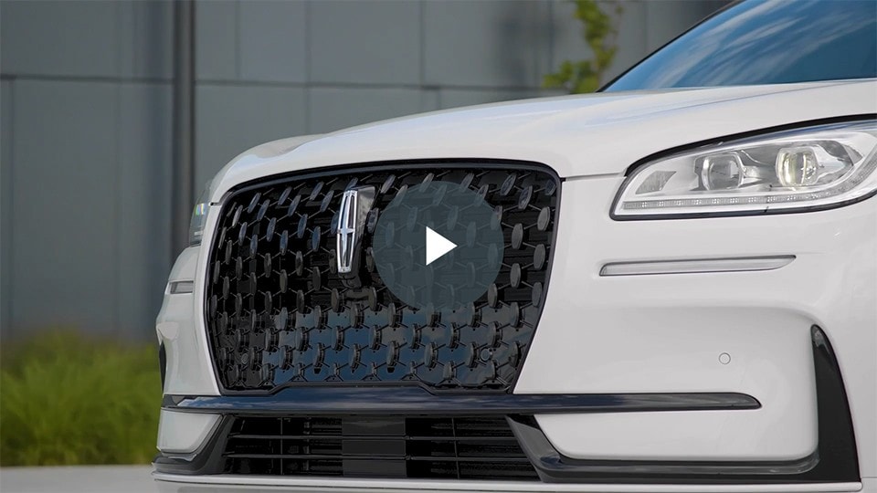 The Grille of the 2026 Lincoln Corsair