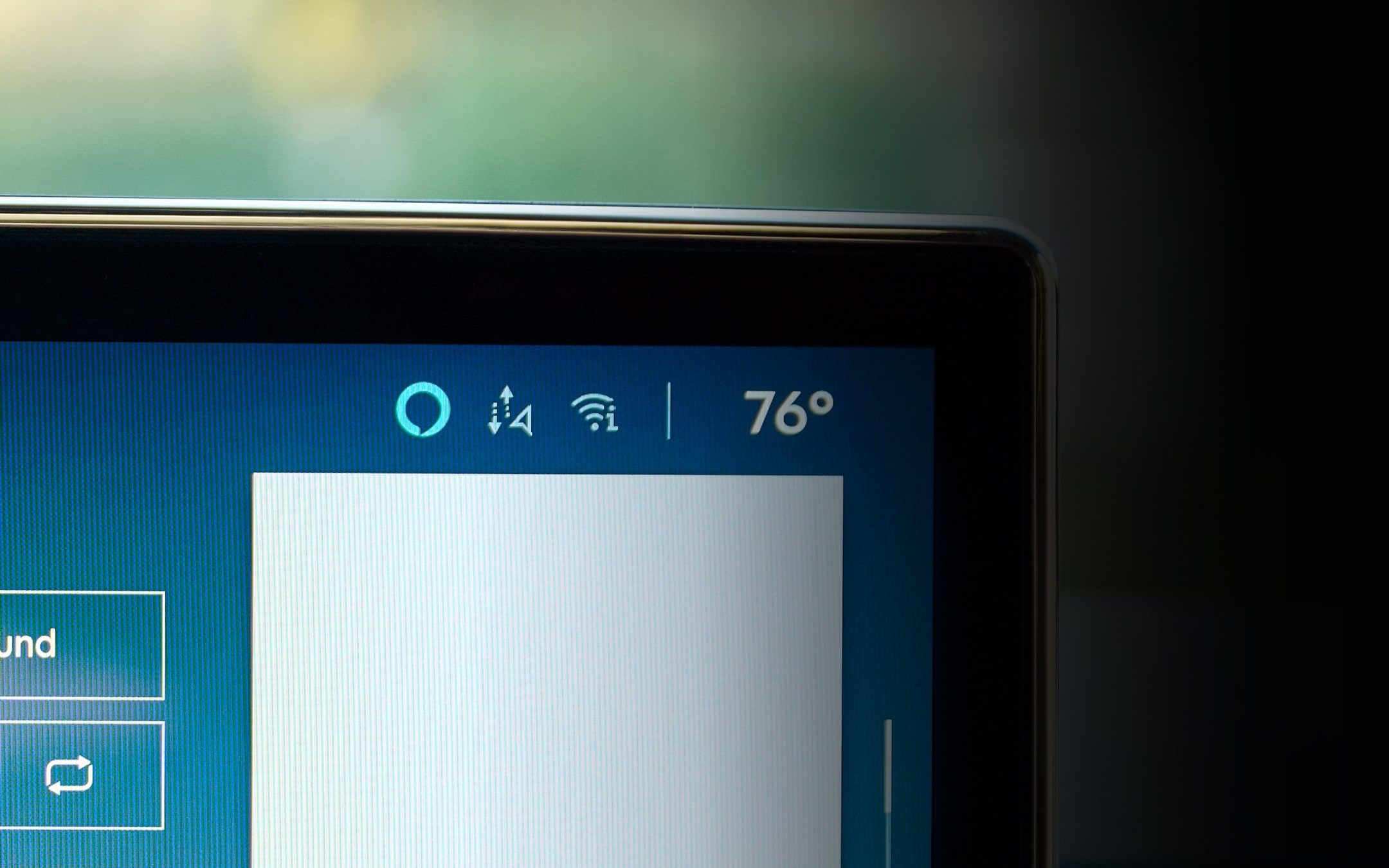 The Alexa Built-in tile is shown in the center touchscreen of a 2025 Lincoln Corsair® SUV
