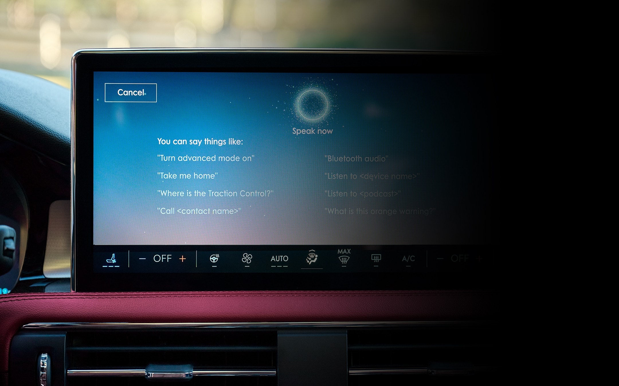The center touchscreen of a 2026 Lincoln Corsair® SUV plays host to the SYNC® 4 Technology system interface