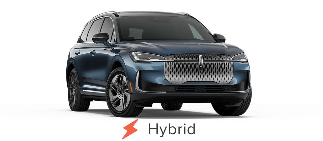 The 2027 Lincoln Corsair® Hybrid in Nocturnal Blue Metallic Clearcoat exterior color