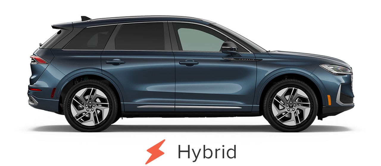 The 2027 Lincoln Corsair® Hybrid in Nocturnal Blue Metallic Clearcoat exterior color