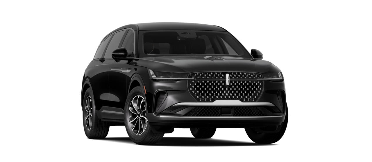 The 2024 Lincoln Nautilus is shown in Infinite Black exterior color