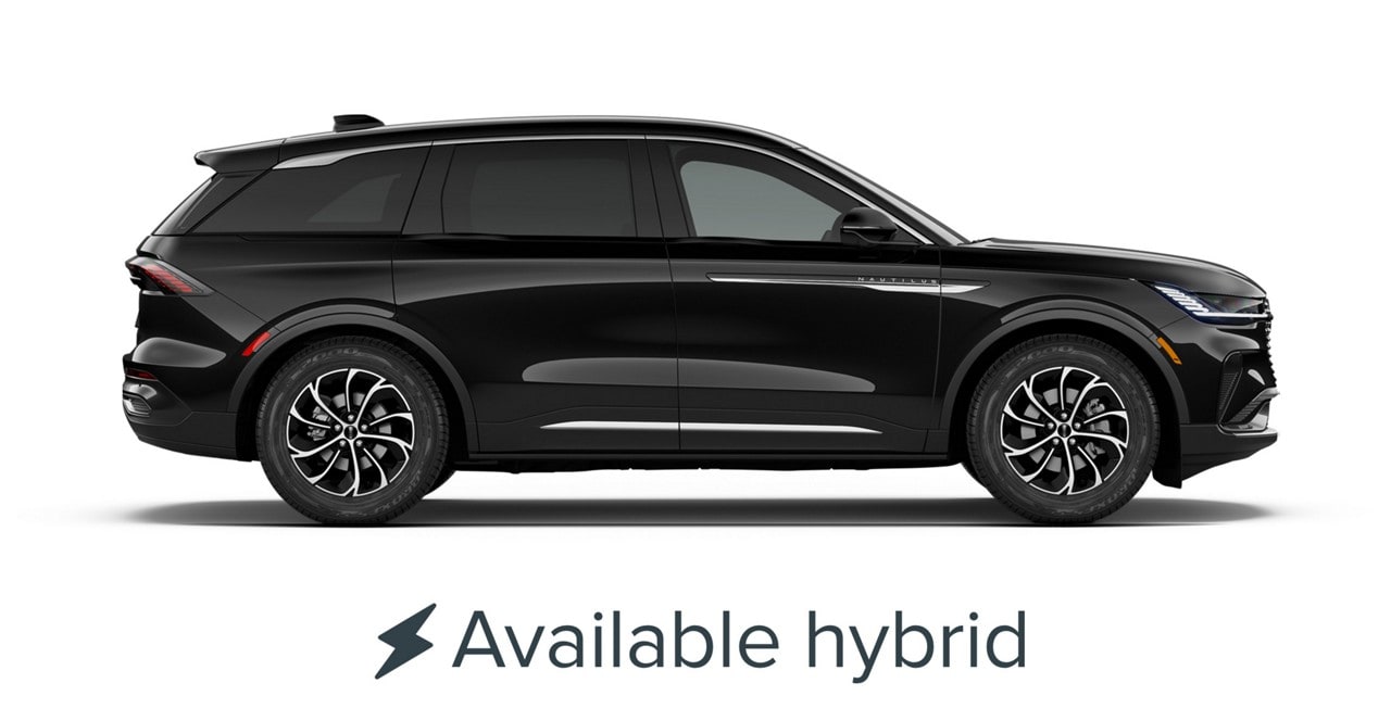 The 2026 Lincoln Nautilus® is shown in Infinite Black exterior color