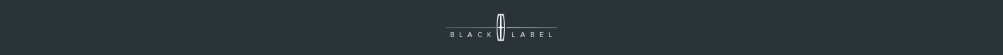 El logotipo de Lincoln Black Label