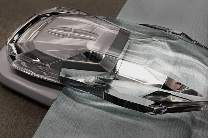 A rendering of the exterior of the Lincoln Star Concept vehicle is shown here.