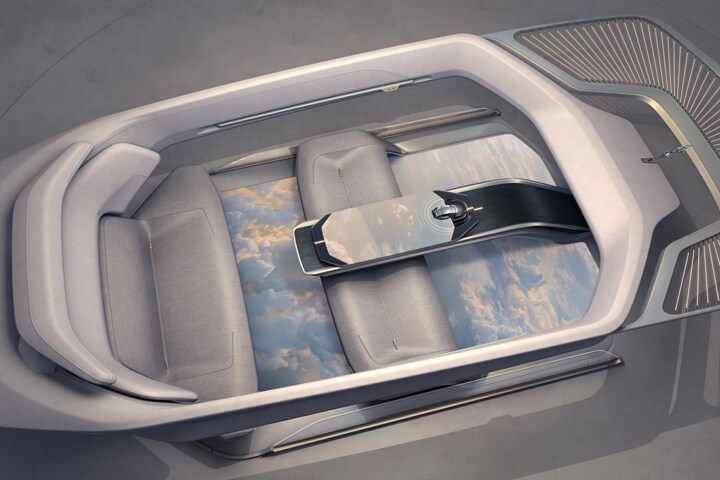 A rendering of the exterior of the Lincoln Star Concept vehicle is shown here.