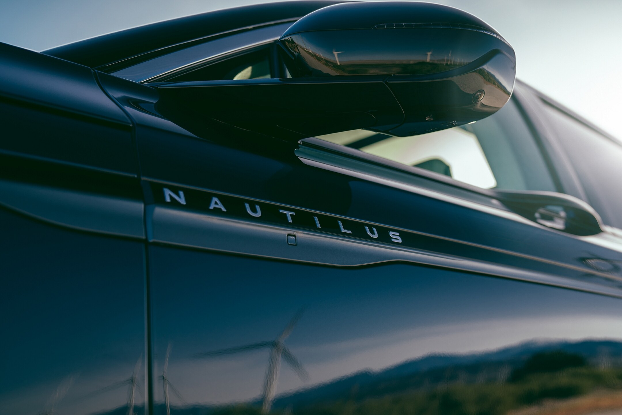 The exterior of the Lincoln Nautilus.