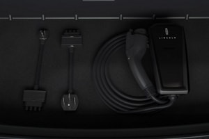 The Lincoln Mobile Power Cord displayed with its 120-volt and 240-volt adapters
