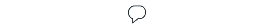 word bubble icon