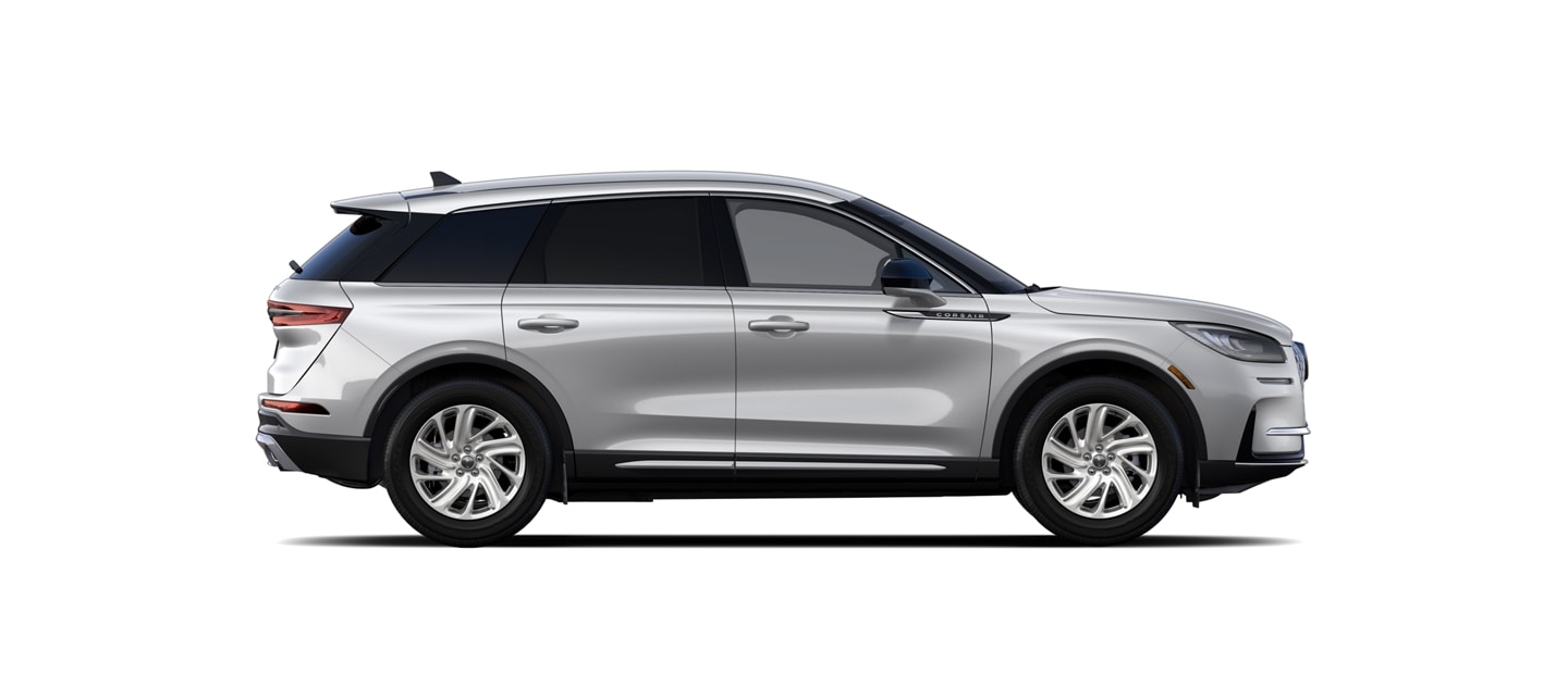 A profile image of the 2024 Lincoln Corsair® SUV shows attention to detail