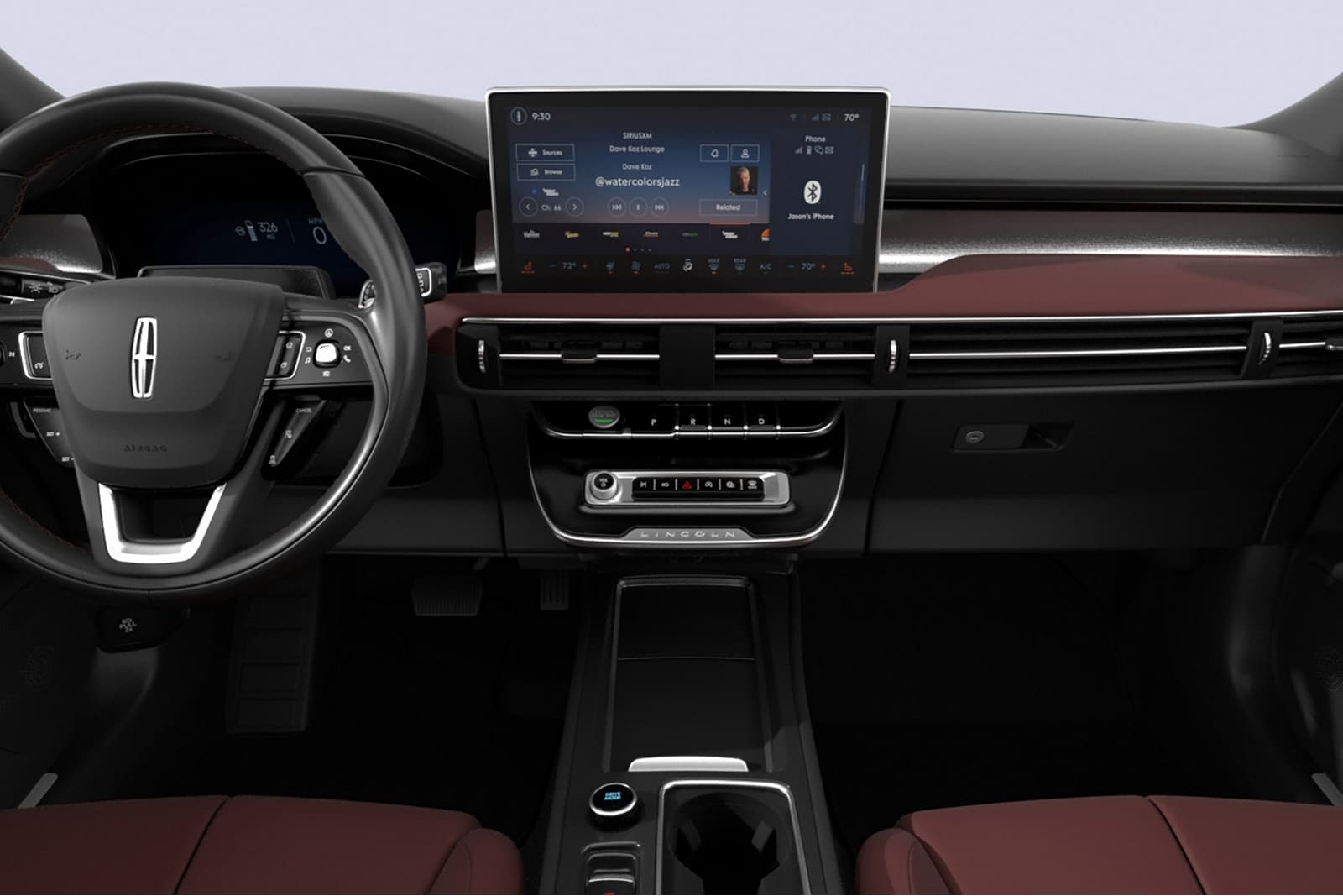 The 13.2 inch touchscreen inside the 2024 Lincoln Corsair