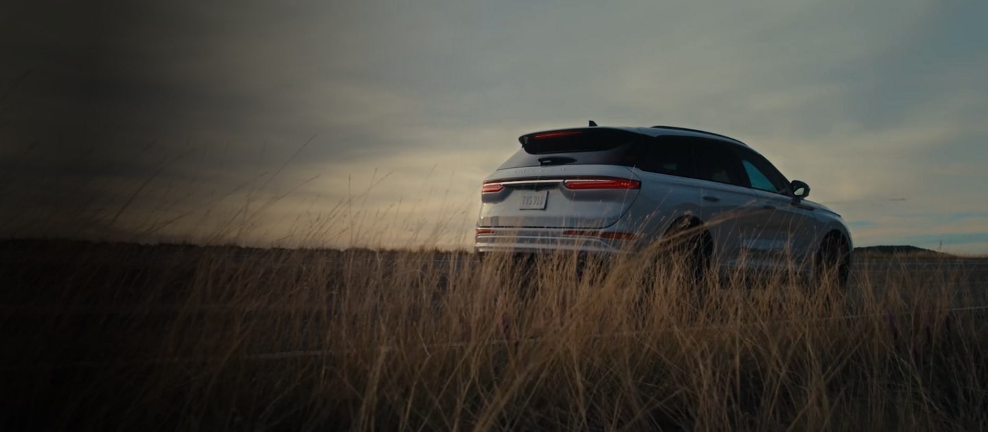 A 2025 Lincoln Corsair® driving down a road